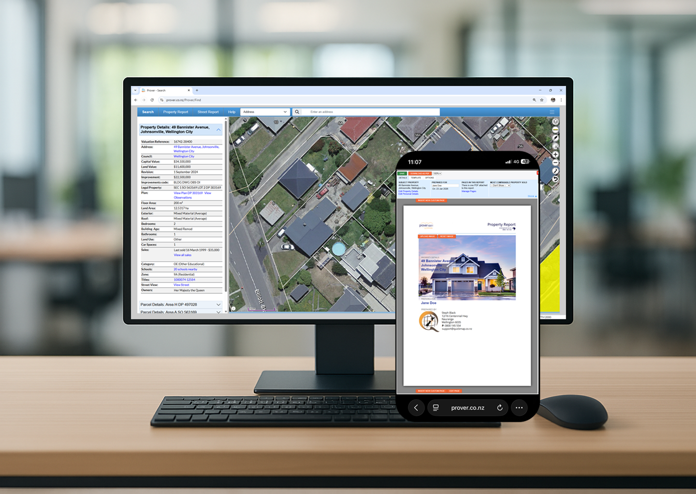 Prover Desktop Mobile